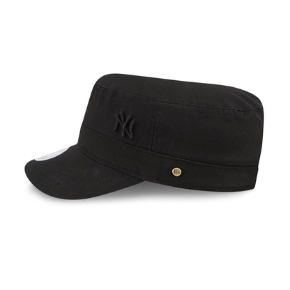 New York Yankees Women's Cadet Black Military Adjustable Hat