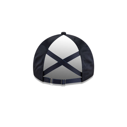 Atlanta Braves Satin Open Back Ponytail Adjustable Hat