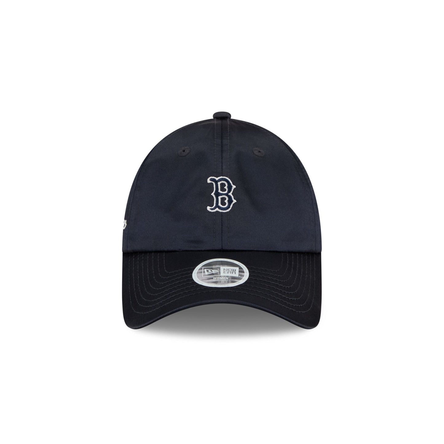 Boston Red Sox Satin Open Back Ponytail Adjustable Hat