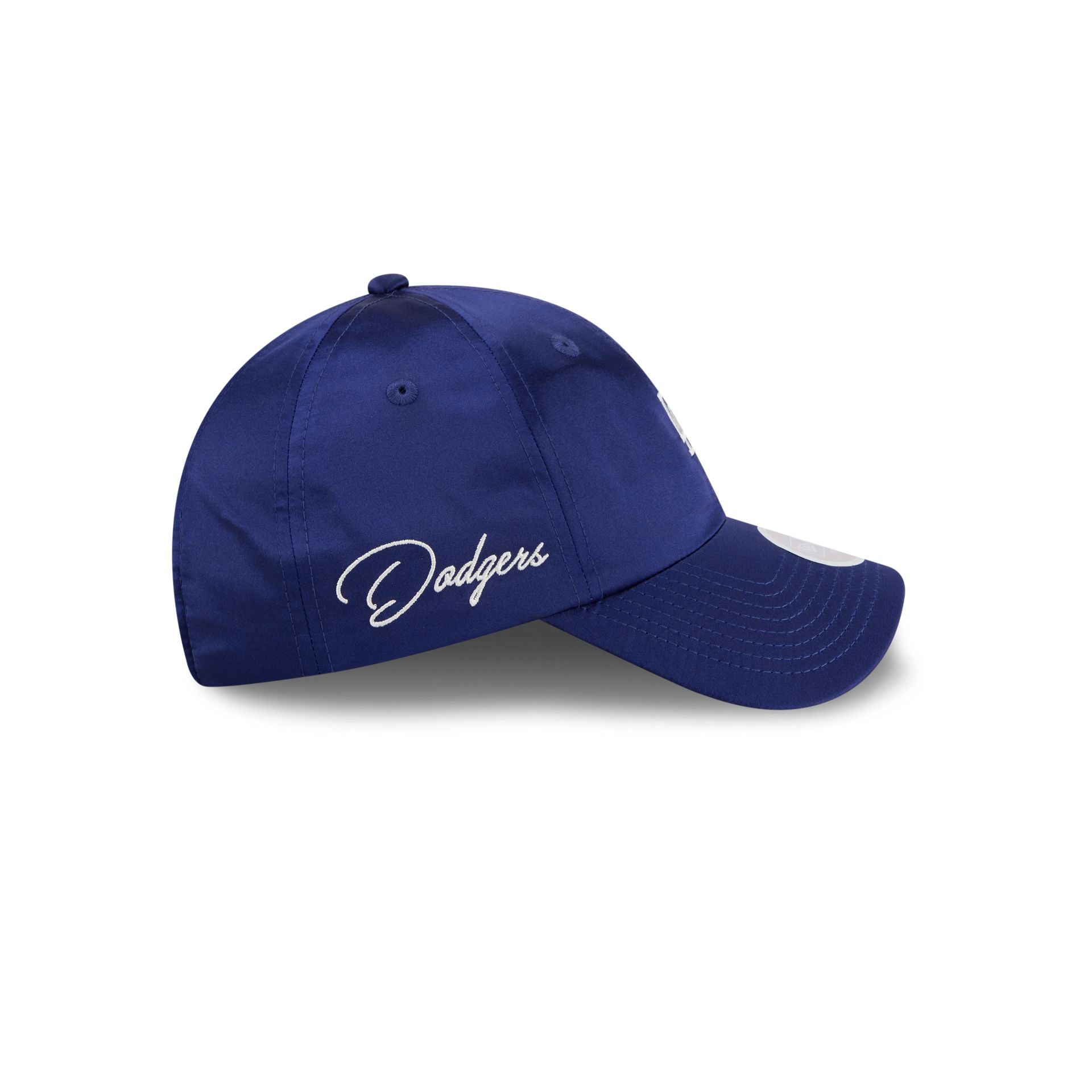 Los Angeles Dodgers Satin Open Back Ponytail Adjustable Hat