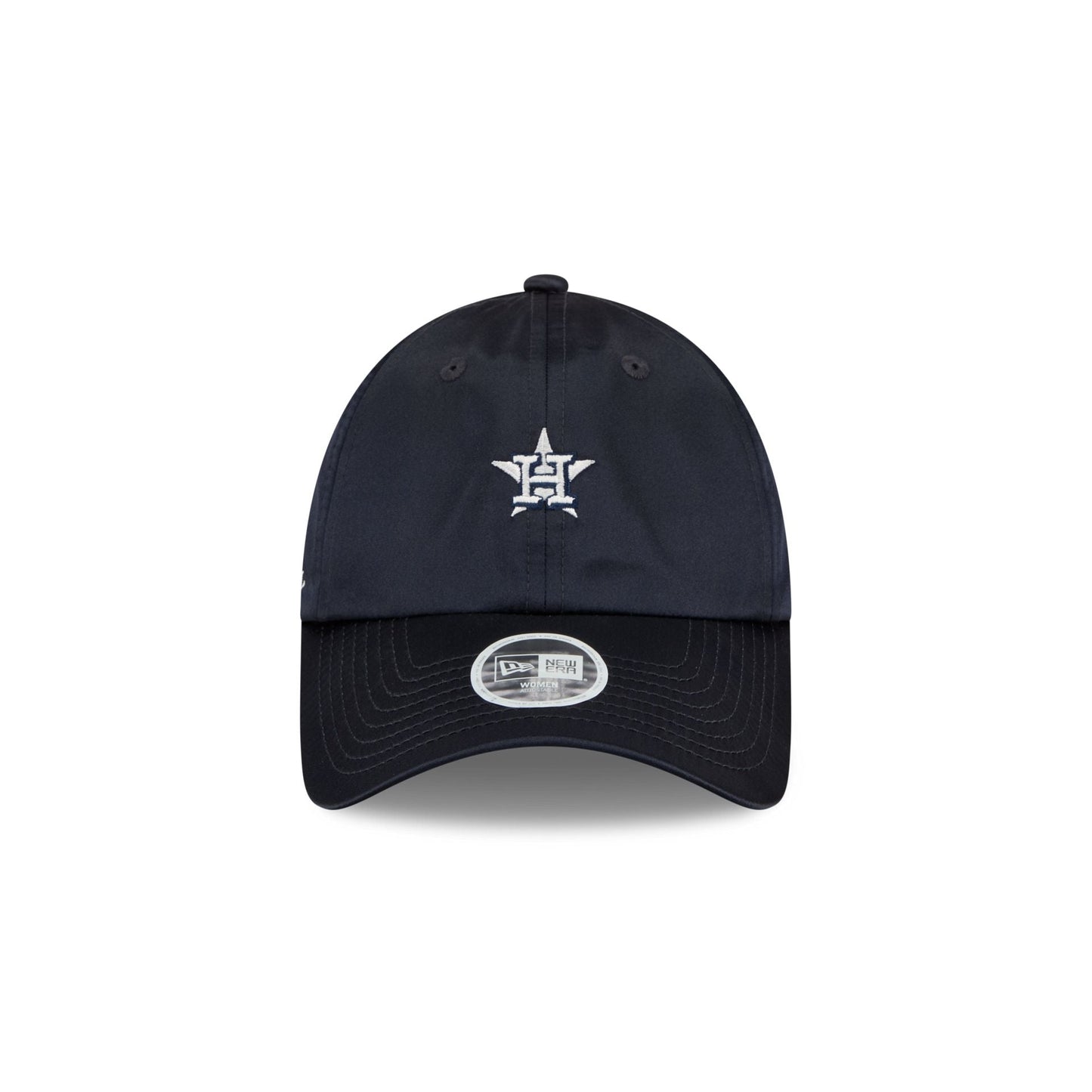 Houston Astros Satin Open Back Ponytail Adjustable Hat