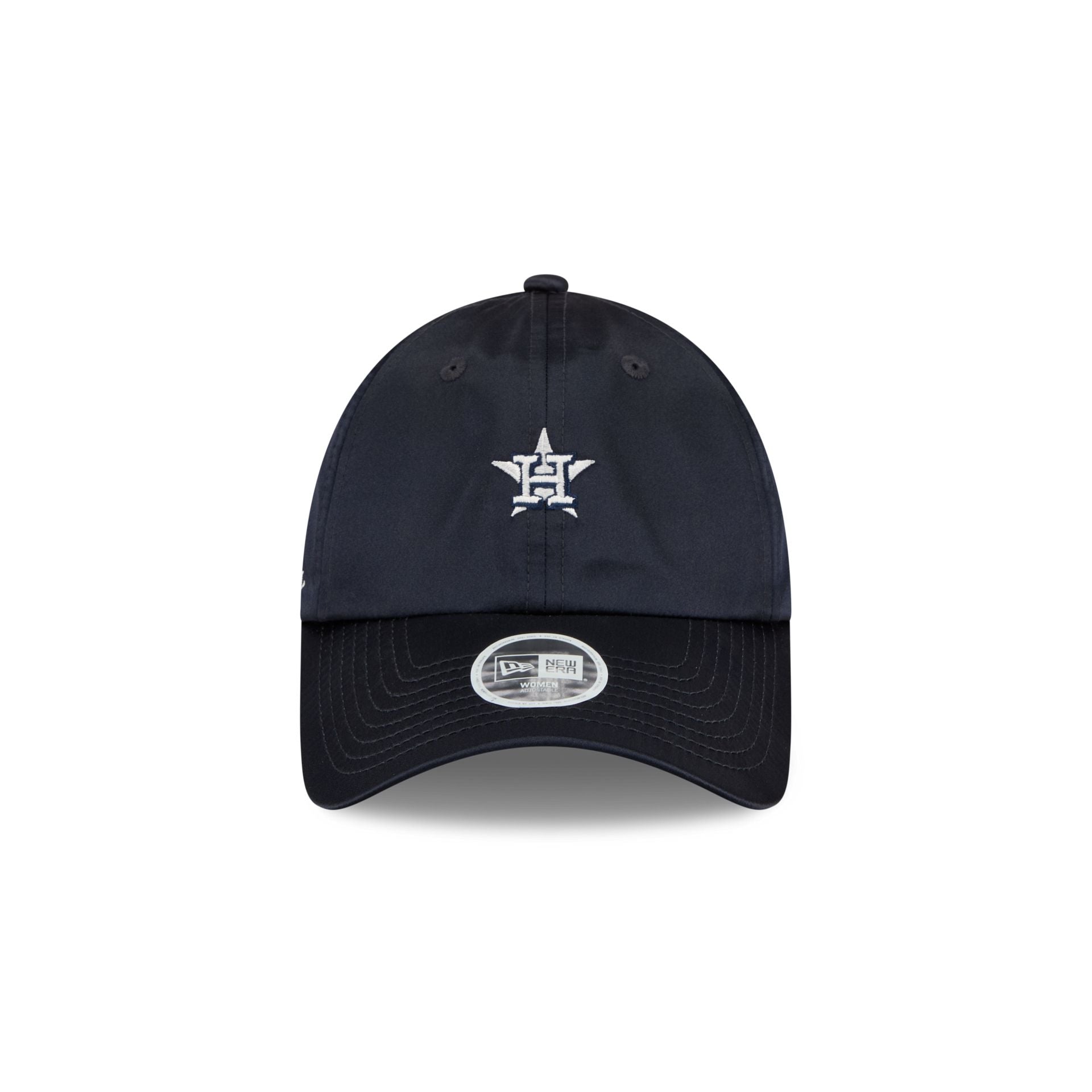 Houston Astros Satin Open Back Ponytail Adjustable Hat