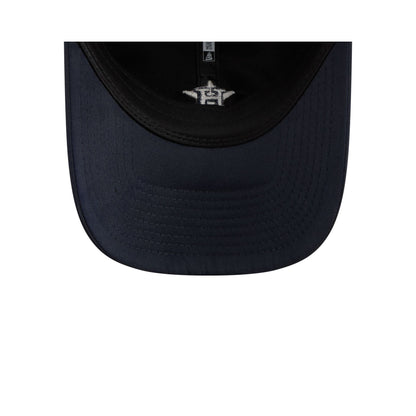 Houston Astros Satin Open Back Ponytail Adjustable Hat