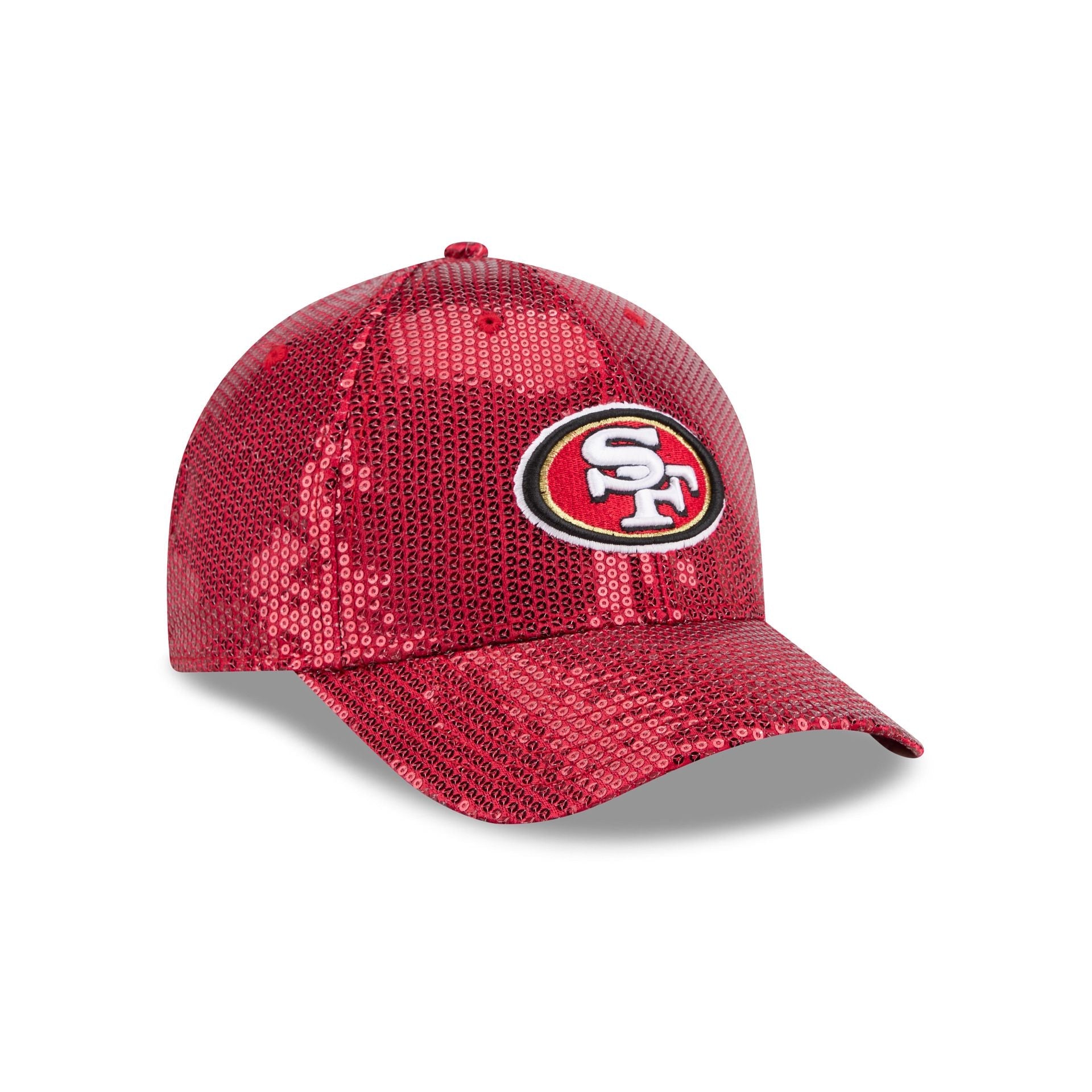 San Francisco 49ers Sequin Women's 9FORTY M-Crown Snapback Hat