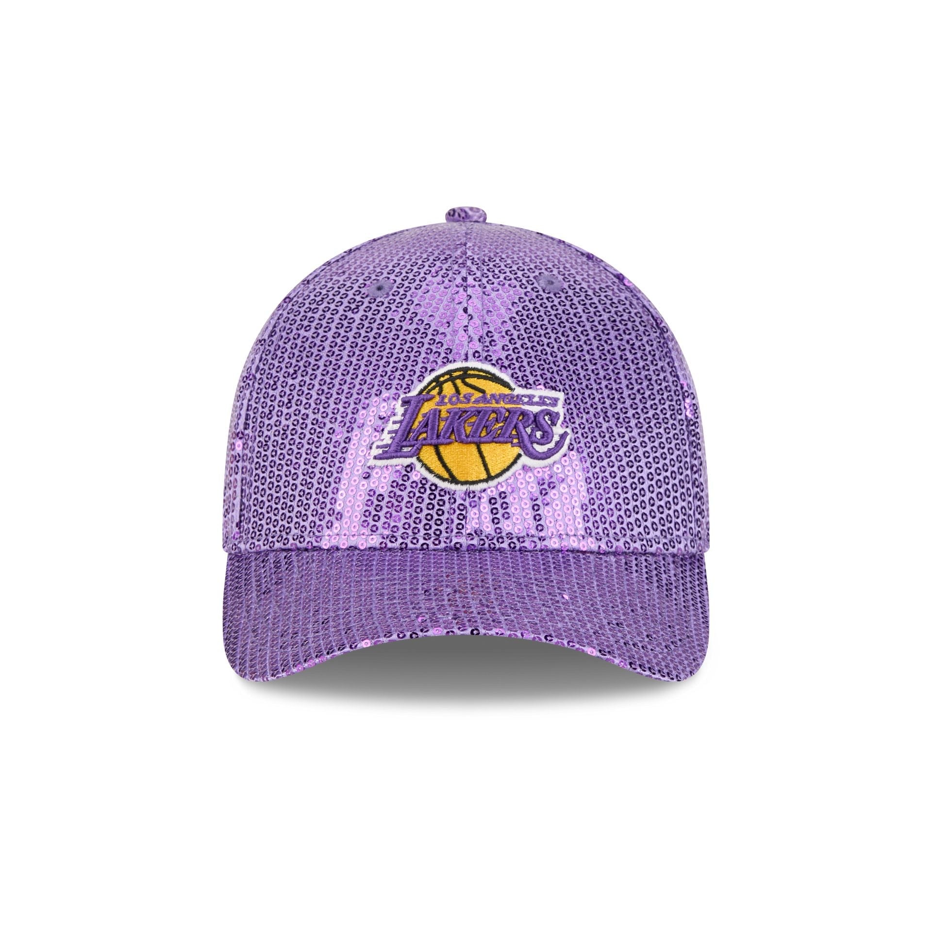 Los Angeles Lakers Sequin Women's 9FORTY M-Crown Snapback Hat