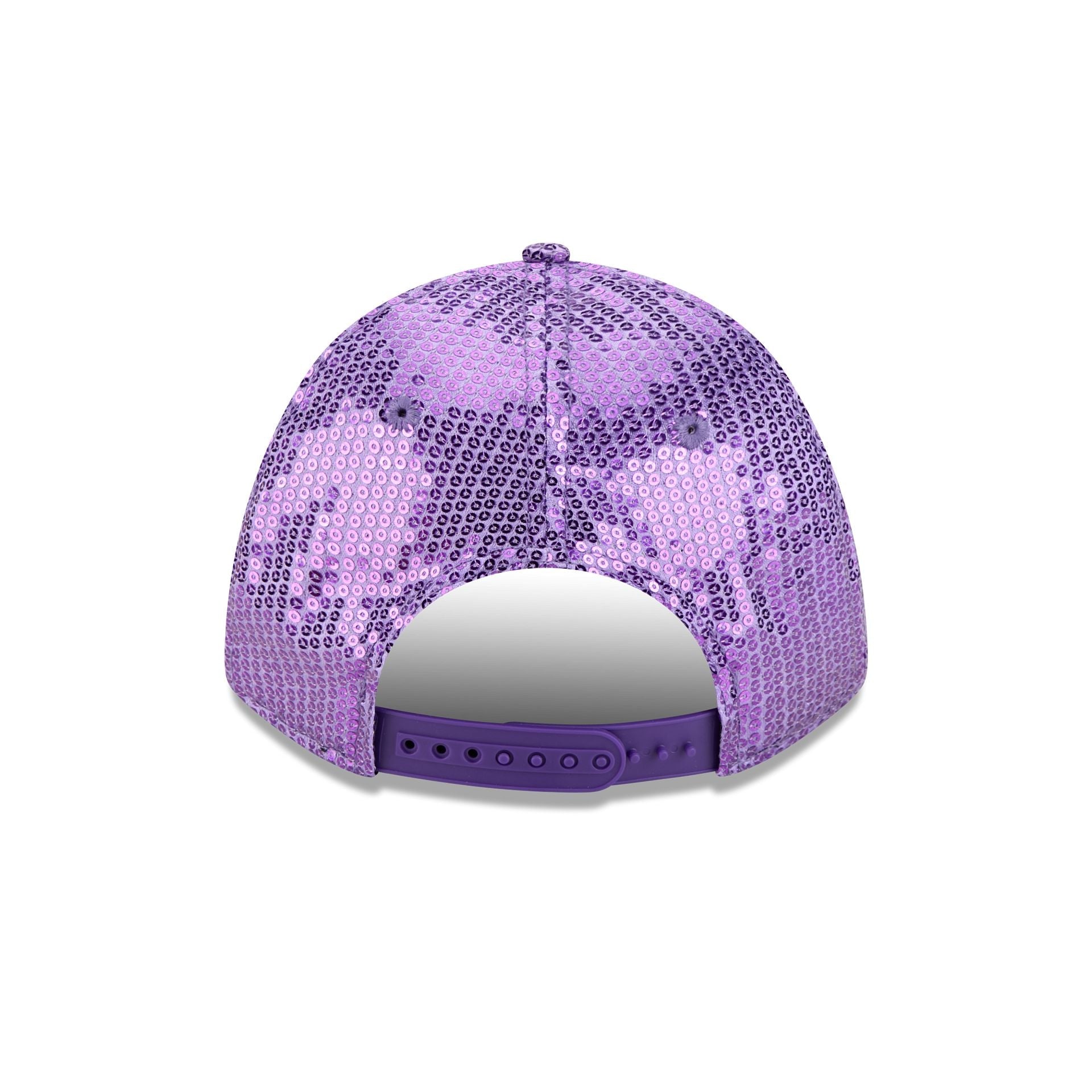 Los Angeles Lakers Sequin Women's 9FORTY M-Crown Snapback Hat