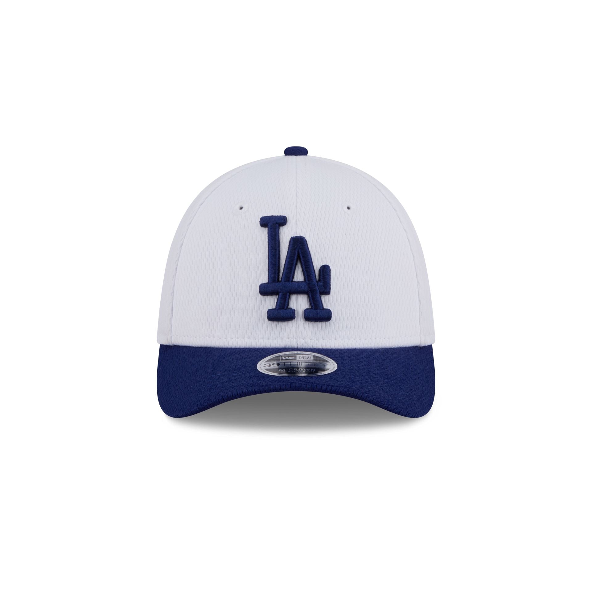 Los Angeles Dodgers Baseball Stitch Kids 39THIRTY M-Crown Stretch Fit Hat