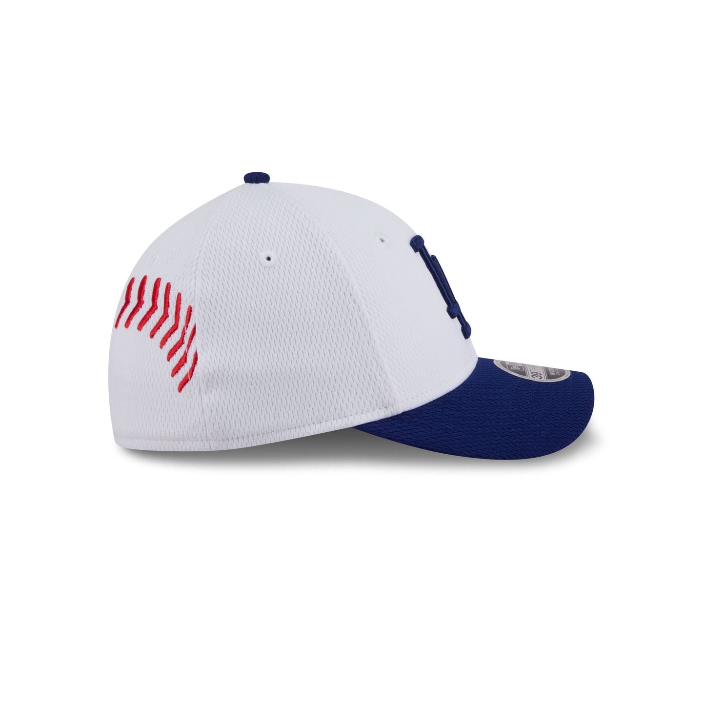 Los Angeles Dodgers Baseball Stitch Kids 39THIRTY M-Crown Stretch Fit Hat