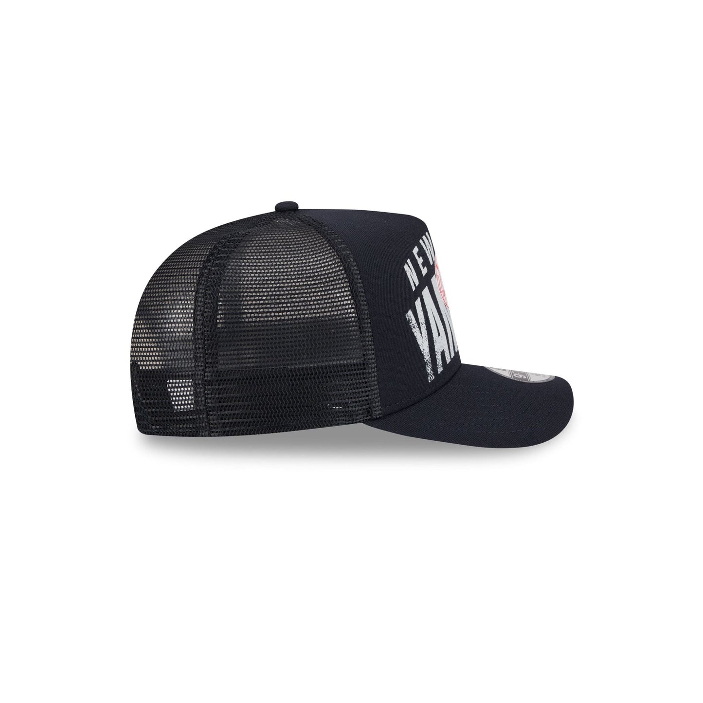 New York Yankees Logo Fade Kids 9FIFTY A-Frame Trucker Hat