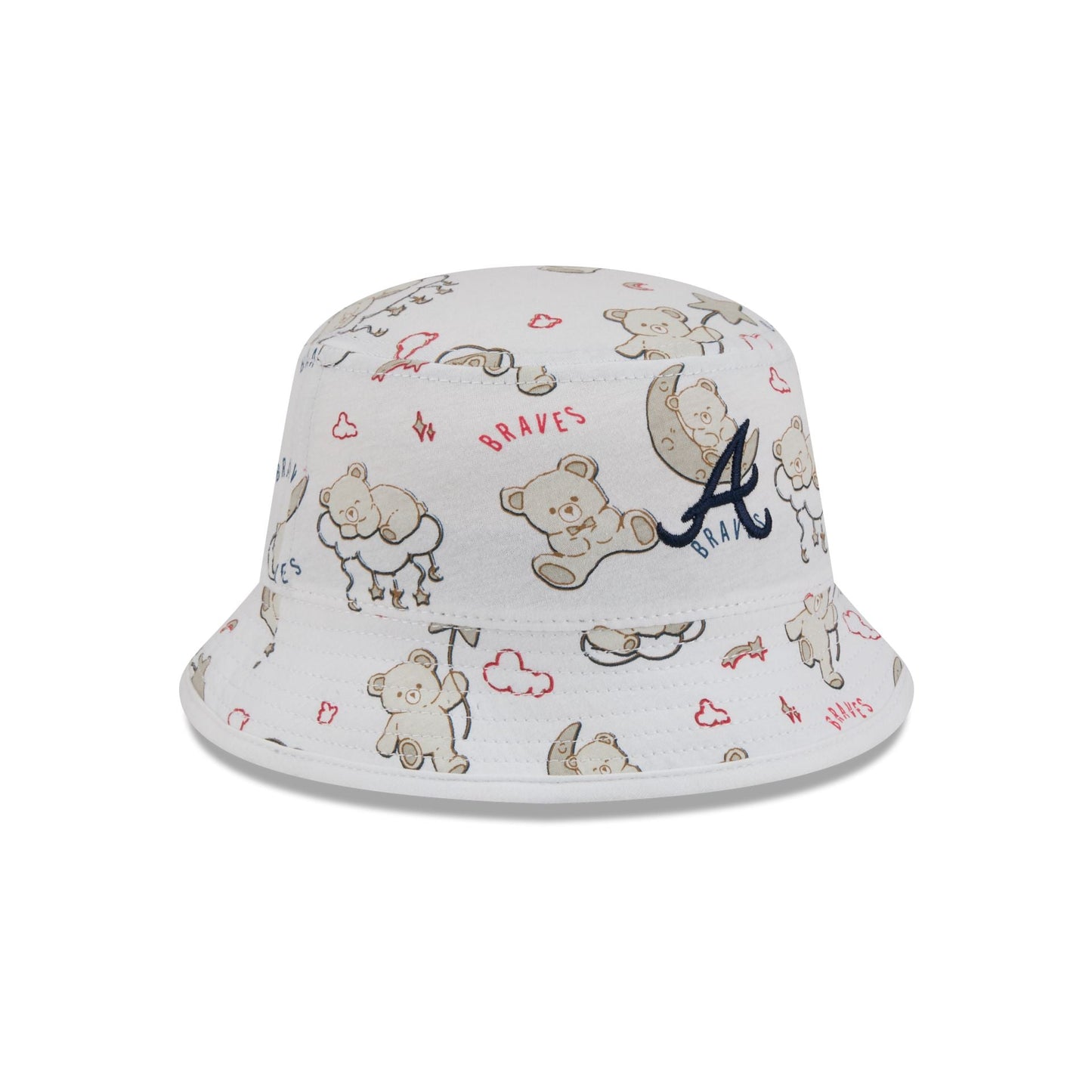 Atlanta Braves Teddy Kids Bucket Hat