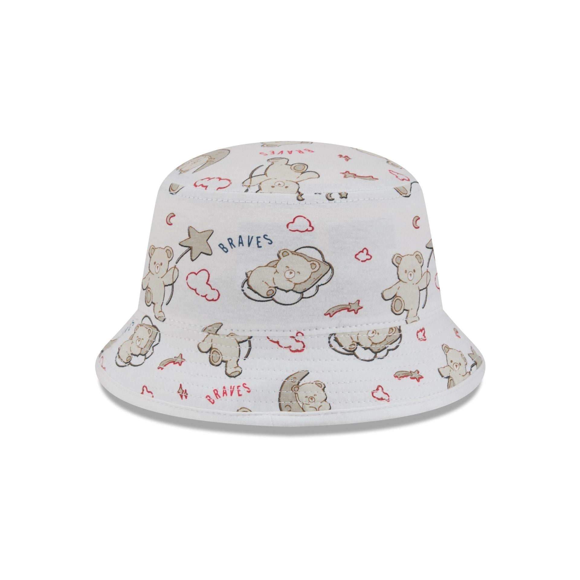 Atlanta Braves Teddy Kids Bucket Hat