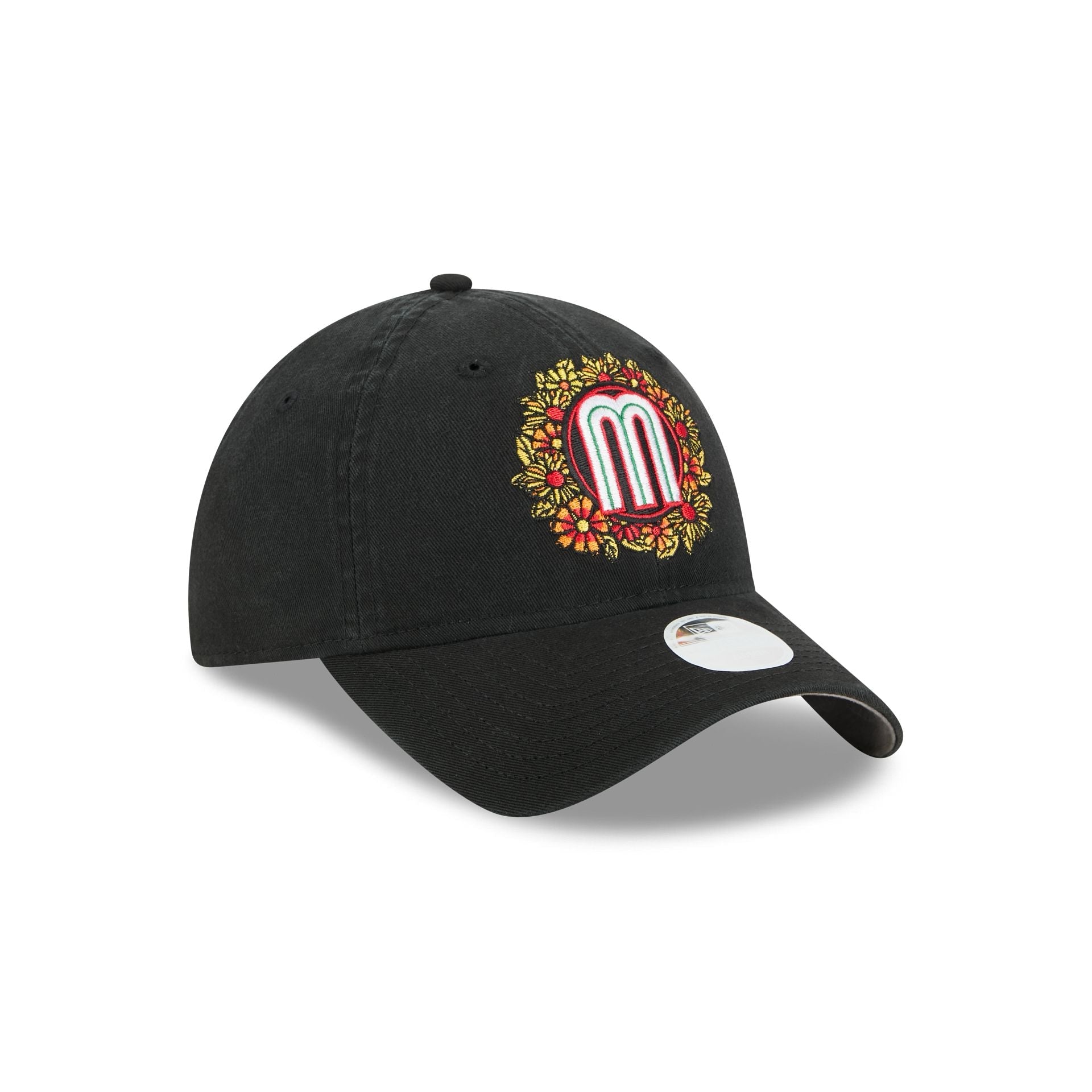 Mexico Baseball Day of the Dead Floral 9TWENTY Adjustable Hat