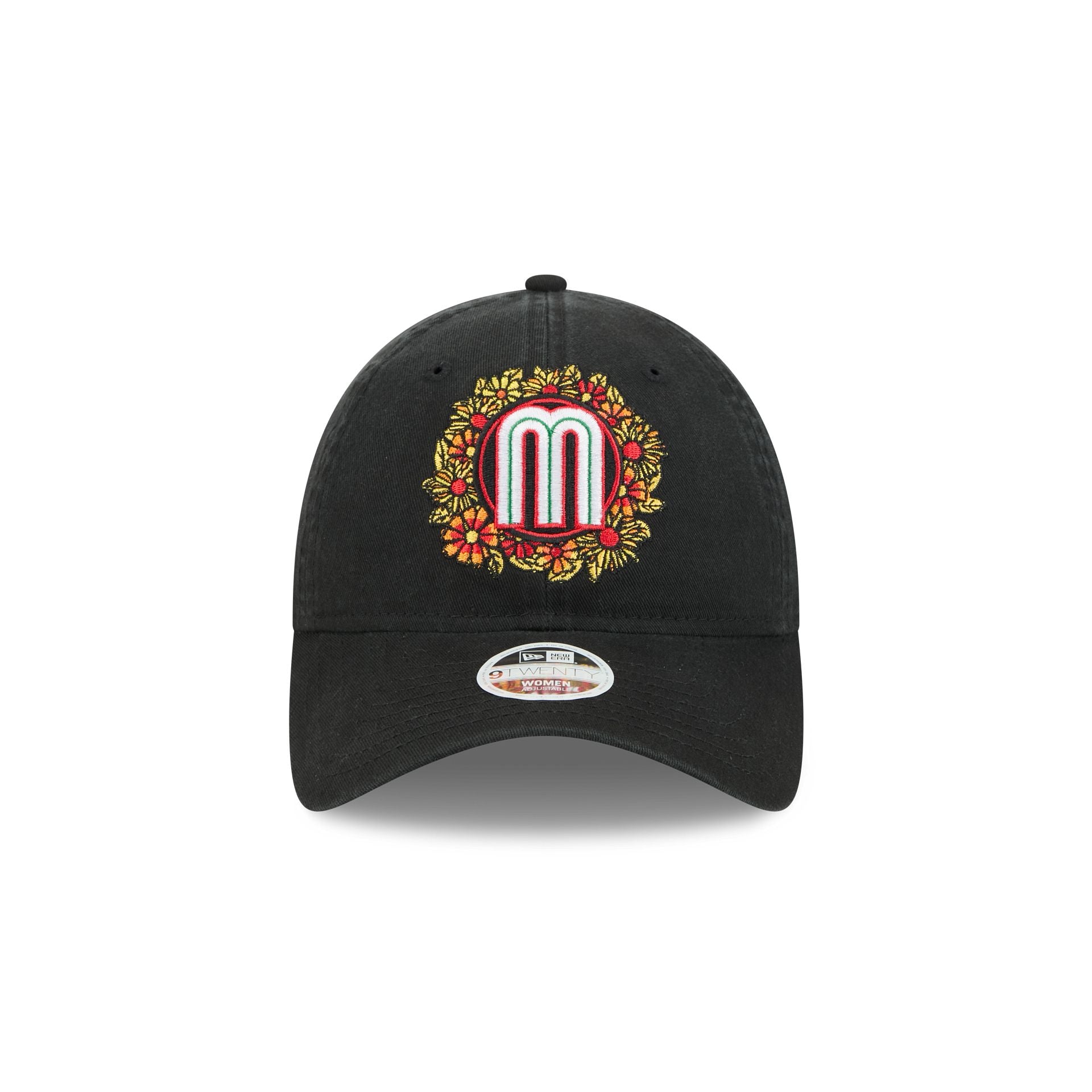 Mexico Baseball Day of the Dead Floral 9TWENTY Adjustable Hat