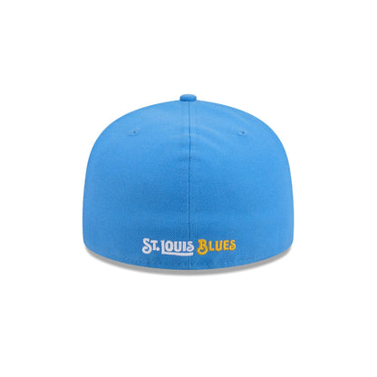 St. Louis Blues Rear Wordmark 59FIFTY Fitted Hat
