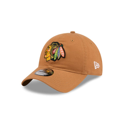 Chicago Blackhawks Light Bronze 9TWENTY Adjustable Hat