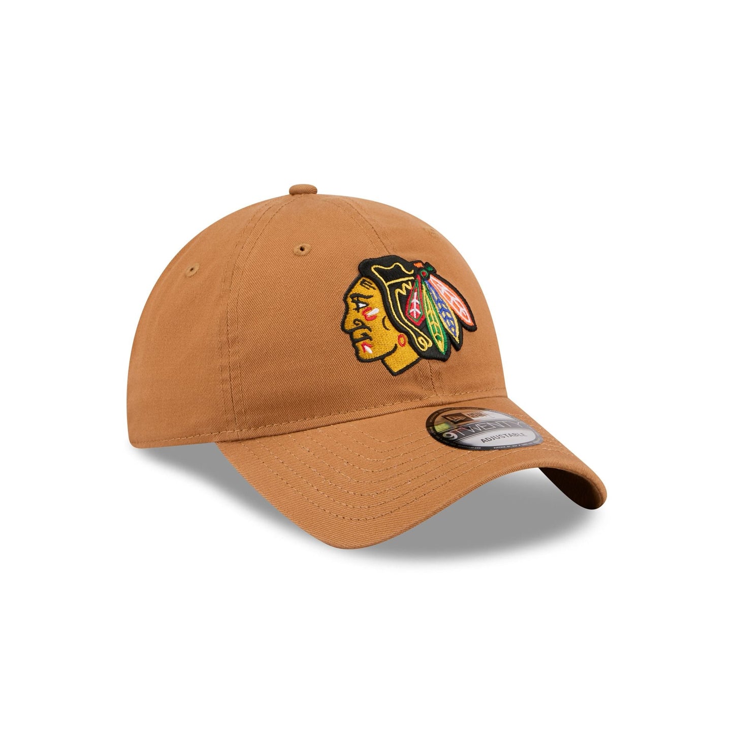 Chicago Blackhawks Light Bronze 9TWENTY Adjustable Hat