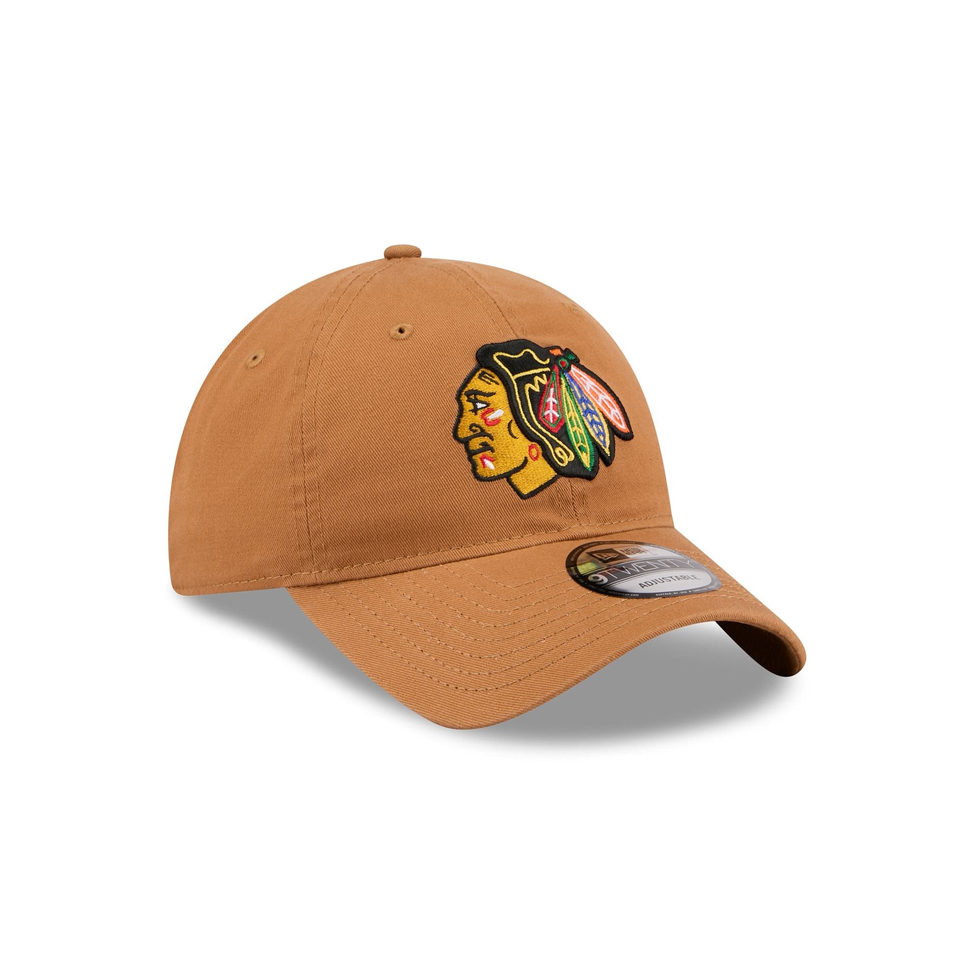 Chicago Blackhawks Light Bronze 9TWENTY Adjustable Hat
