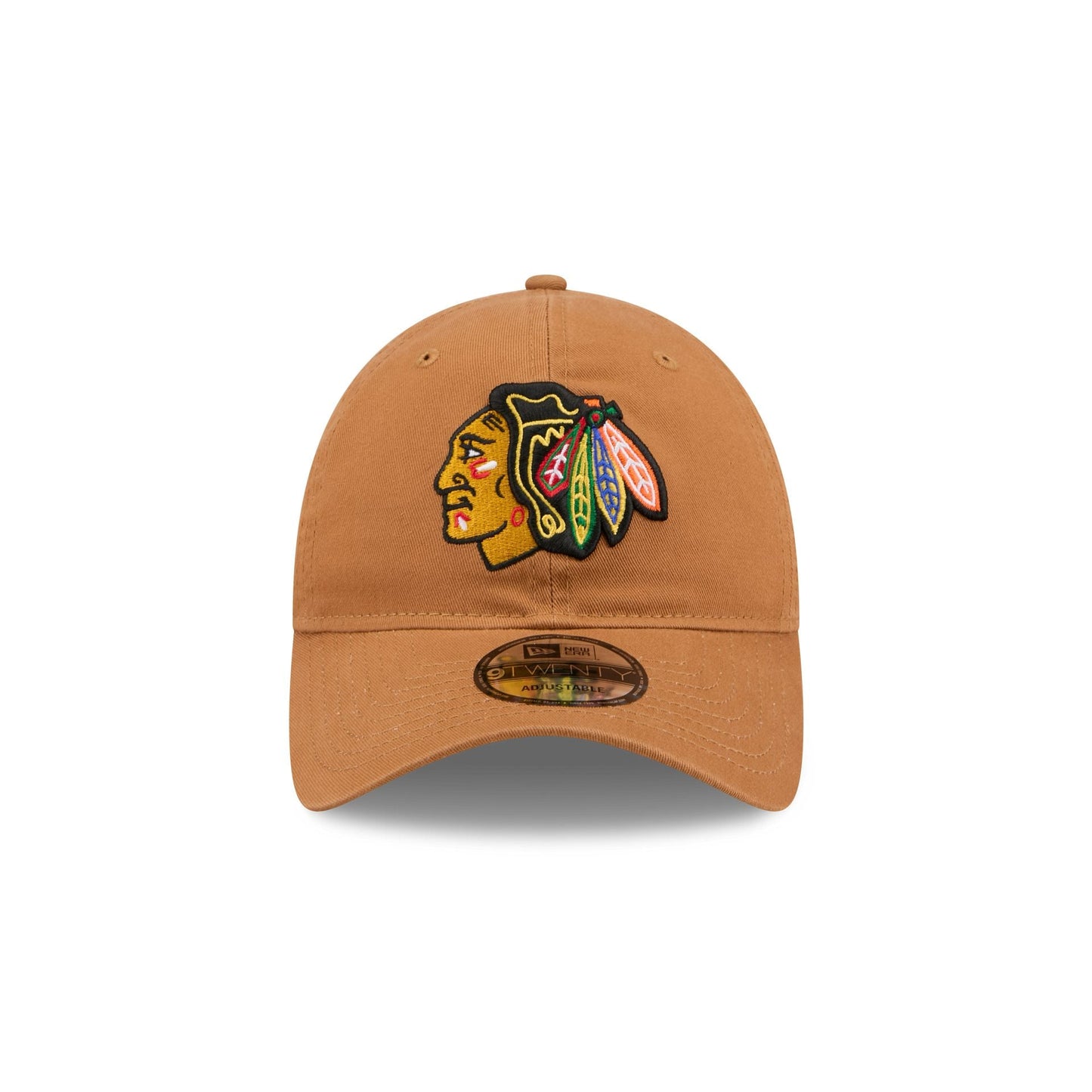 Chicago Blackhawks Light Bronze 9TWENTY Adjustable Hat