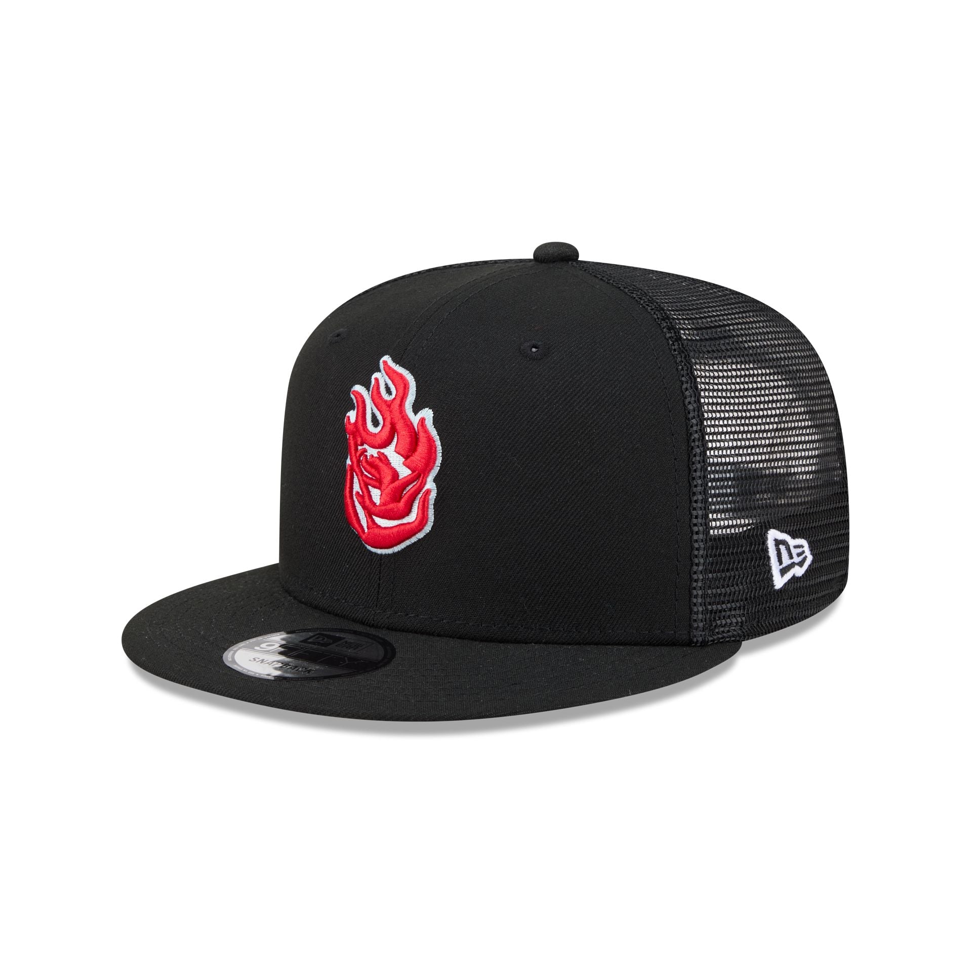 Portland Fire Black 9FIFTY Trucker Hat