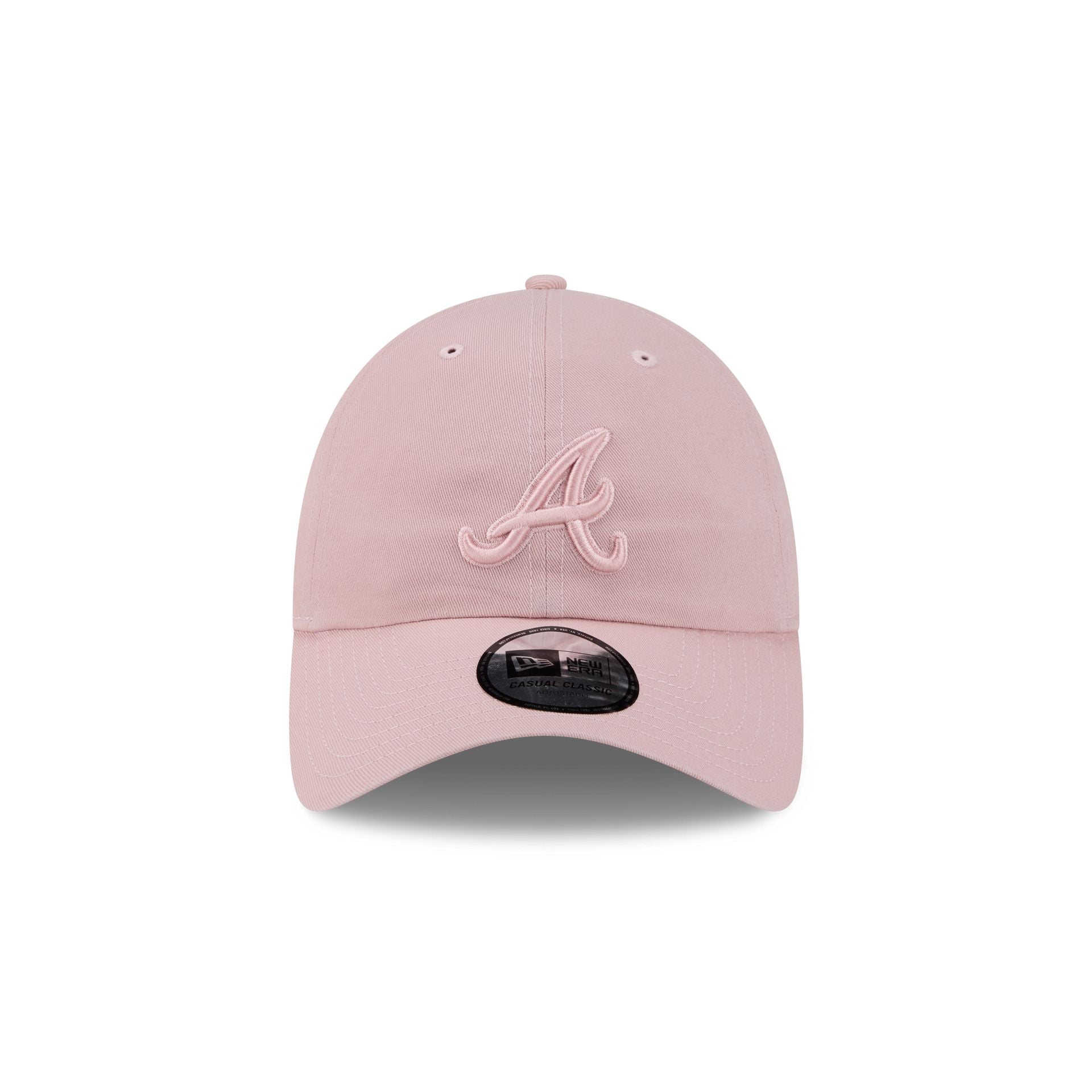Atlanta Braves Pink Casual Classic Adjustable Hat