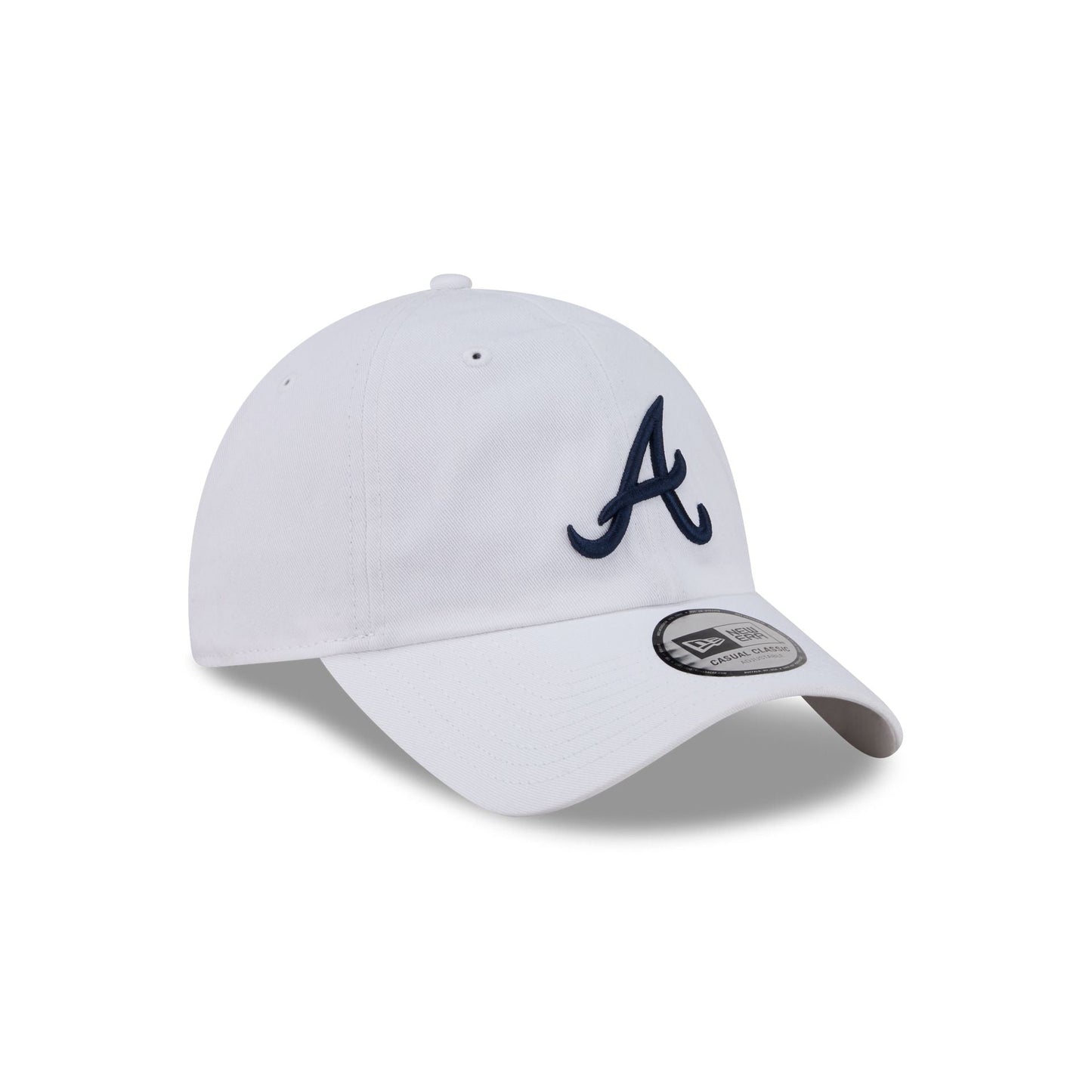 Atlanta Braves White Casual Classic Adjustable Hat