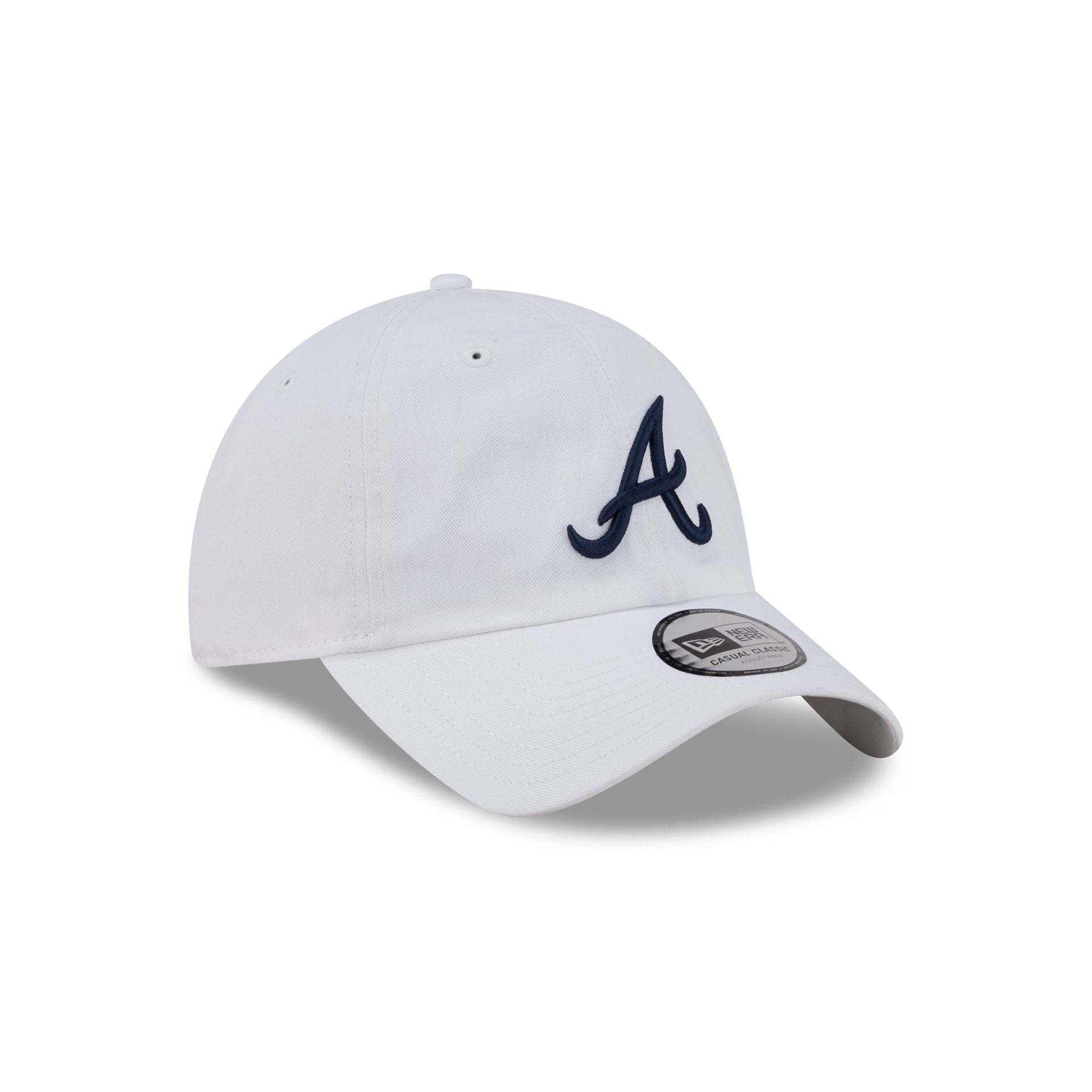 Atlanta Braves White Casual Classic Adjustable Hat