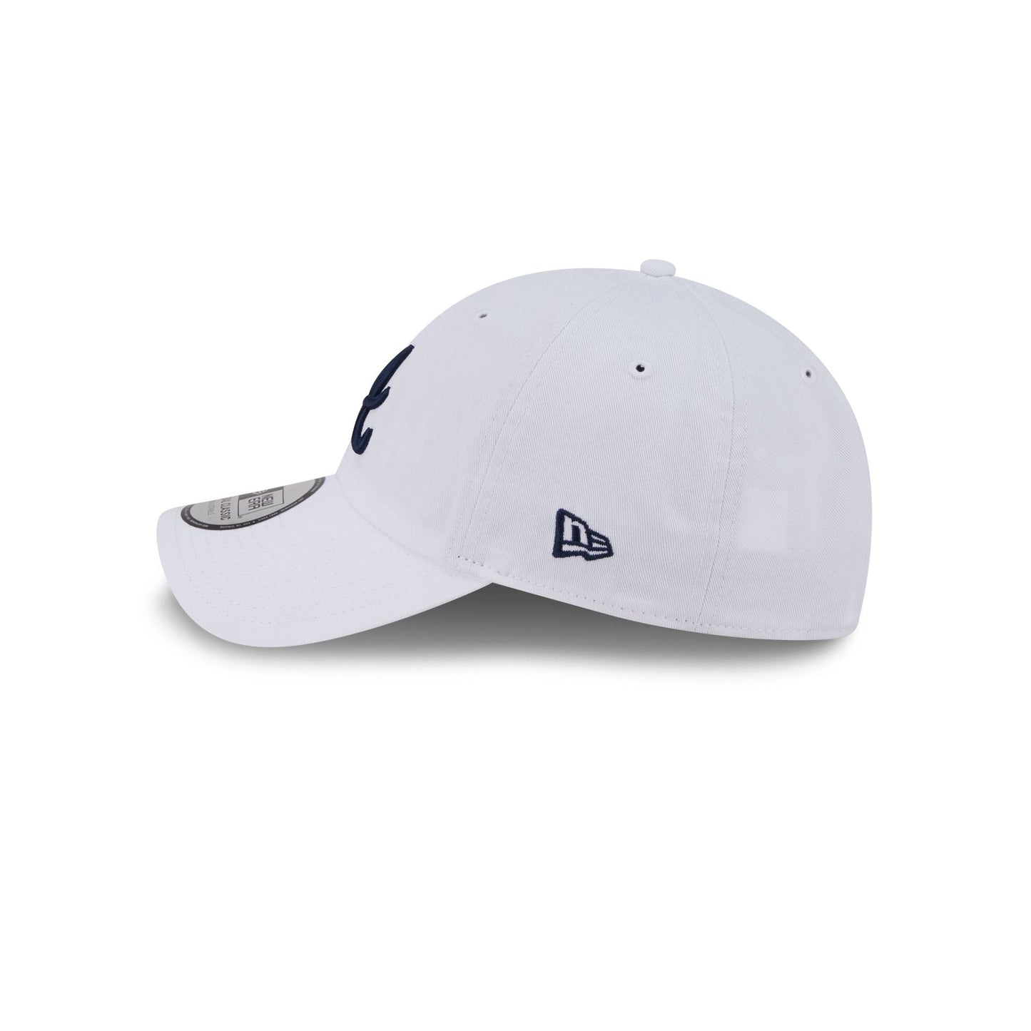 Atlanta Braves White Casual Classic Adjustable Hat