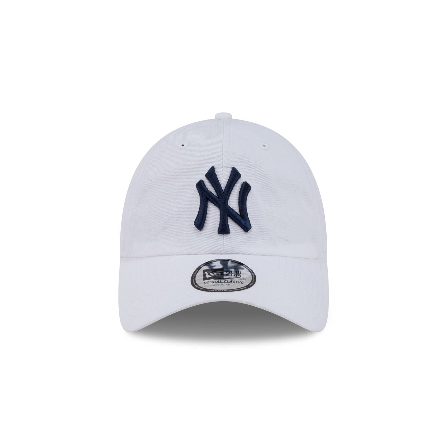 New York Yankees White Casual Classic Adjustable Hat