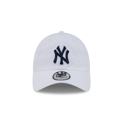 New York Yankees White Casual Classic Adjustable Hat