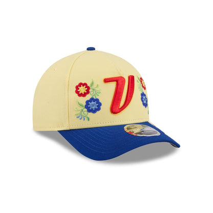Venezuela Latin Embroidery 9FORTY A-Frame Snapback Hat