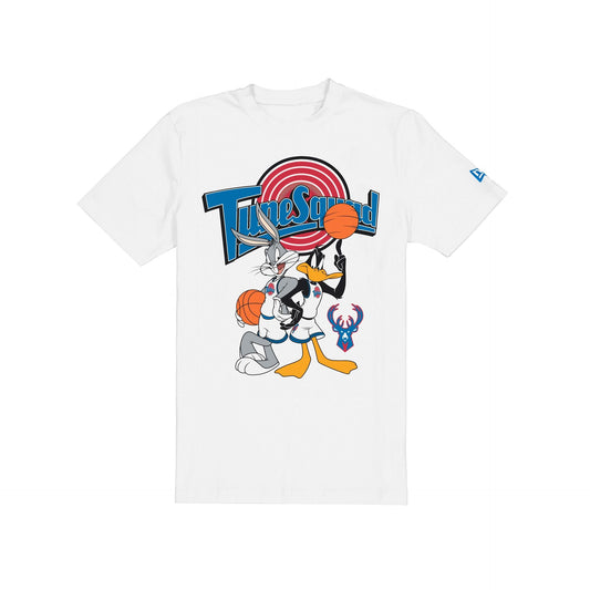 Space Jam x Milwaukee Bucks Tune Squad White T-Shirt