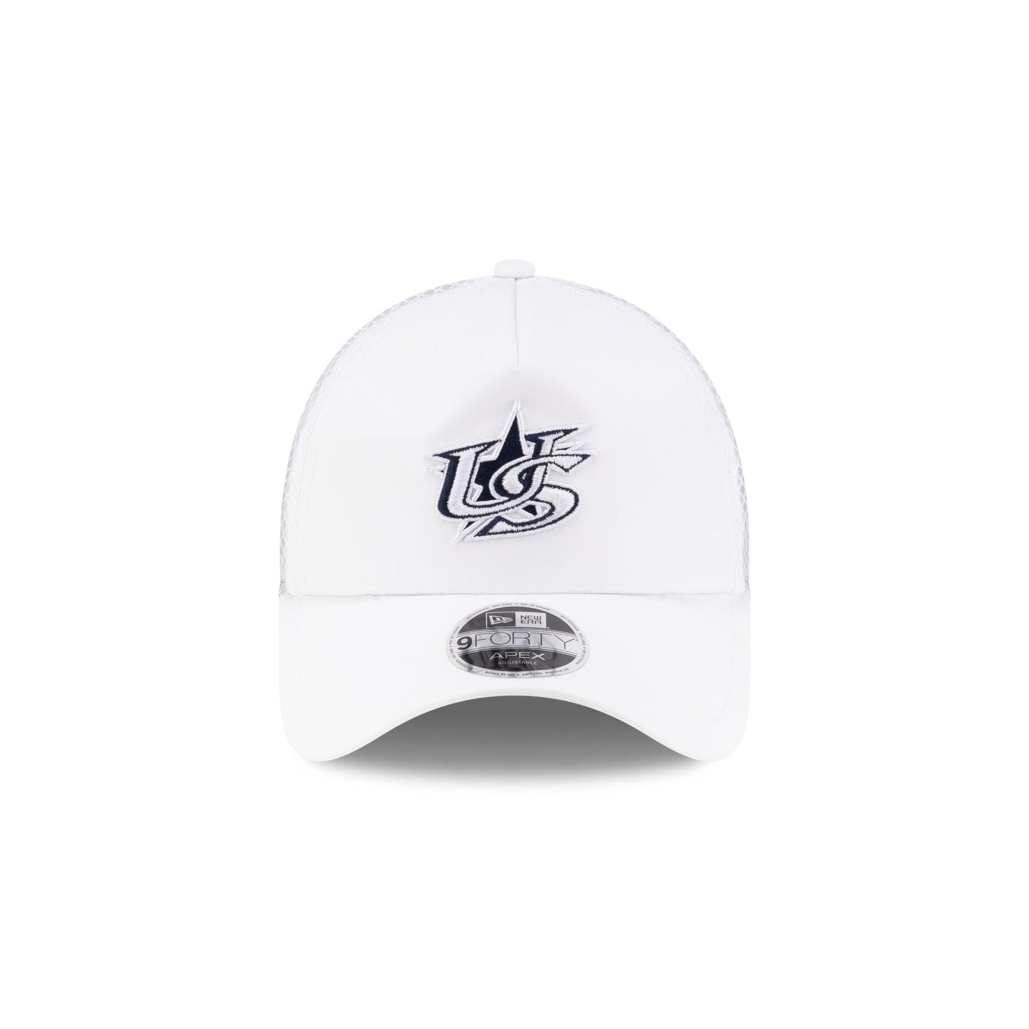 USA Baseball 2026 Batting Practice White 9FORTY APEX Trucker Hat