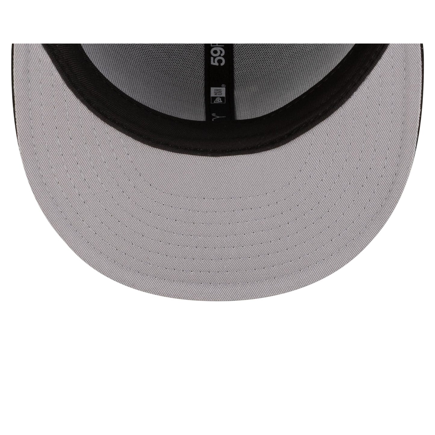 Los Angeles Dodgers Script Black and White 59FIFTY Fitted Hat