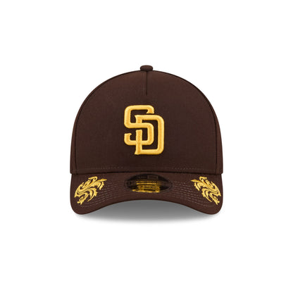 San Diego Padres Script 9FORTY M-Crown A-Frame Snapback Hat