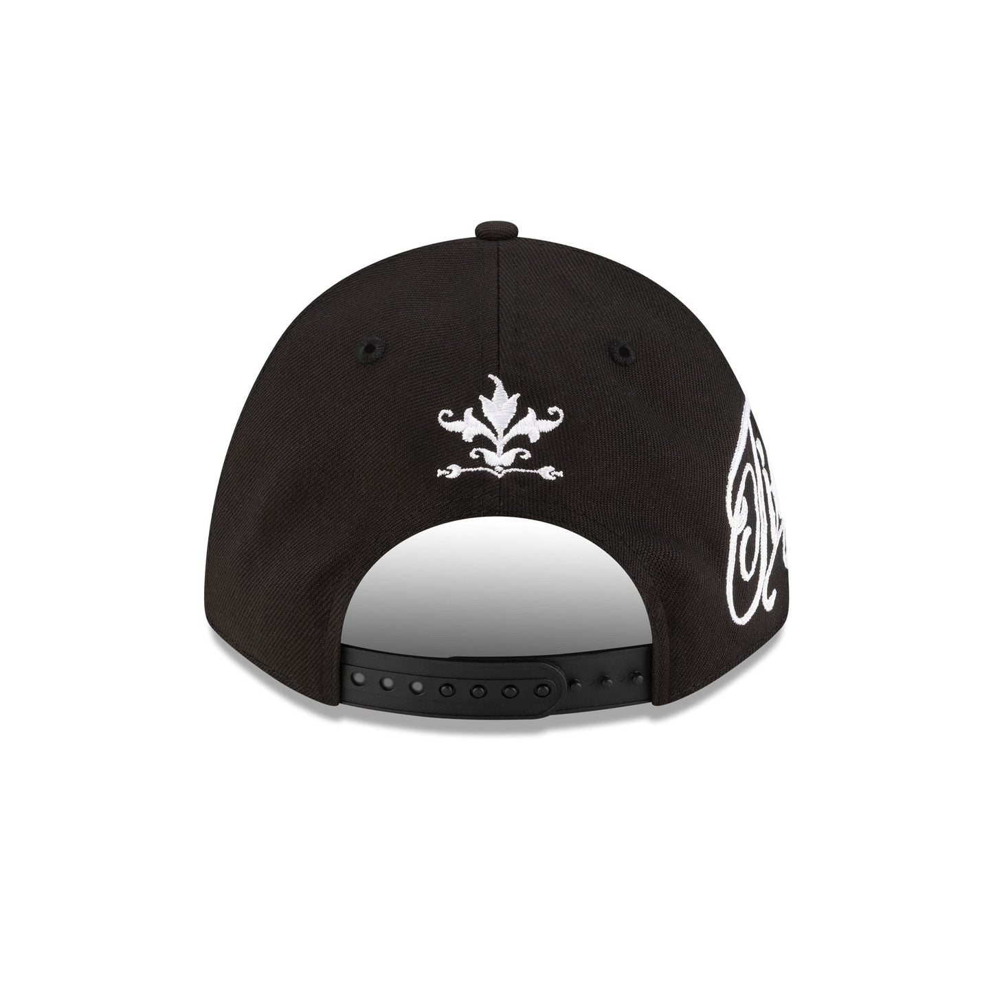 Detroit Tigers Script Black and White 9FORTY M-Crown A-Frame Snapback Hat
