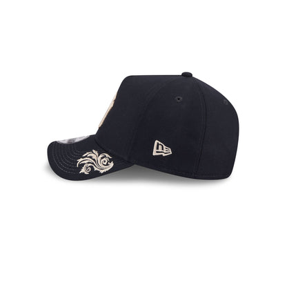 New York Yankees Script 9FORTY A-Frame Snapback Hat