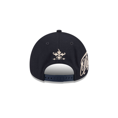 Detroit Tigers Script 9FORTY A-Frame Snapback Hat