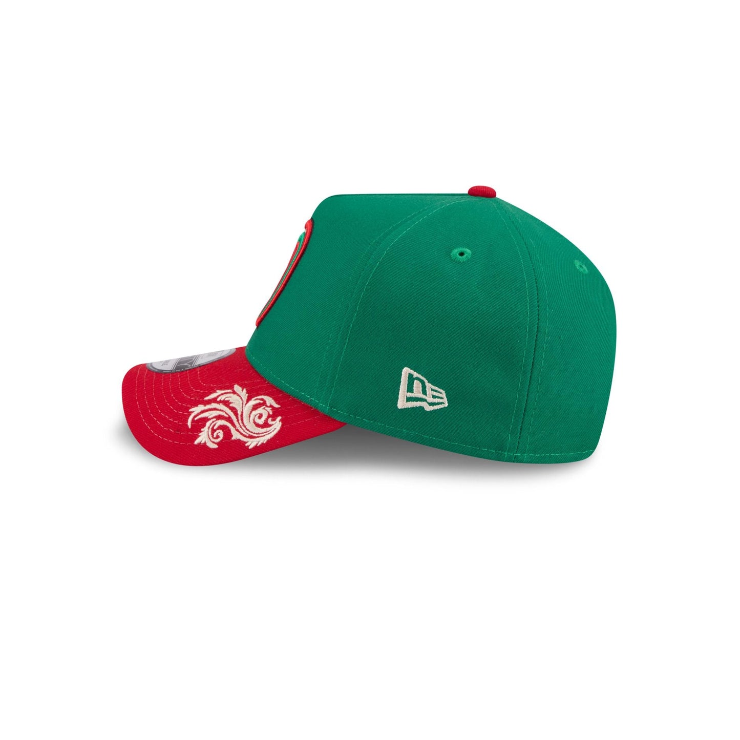 Mexico Baseball Script 9FORTY A-Frame Snapback Hat