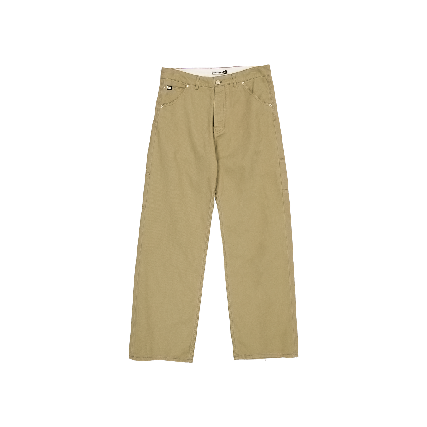 New Era Branded British Khaki Carpenter Pants