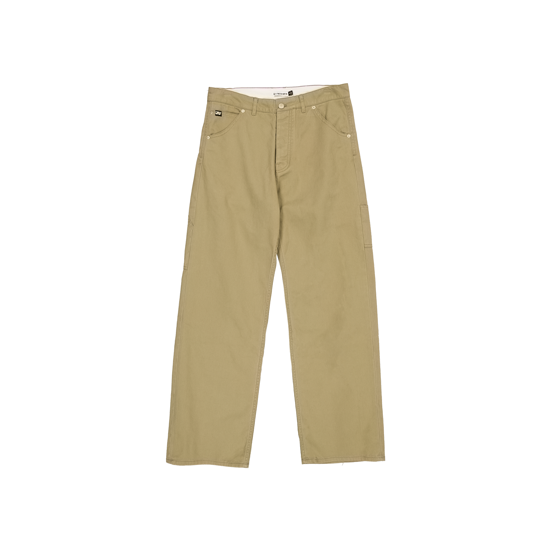New Era Branded British Khaki Carpenter Pants