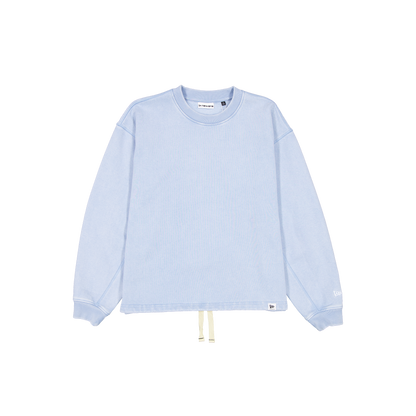 New Era Branded Alden Birdseye Blue Crewneck