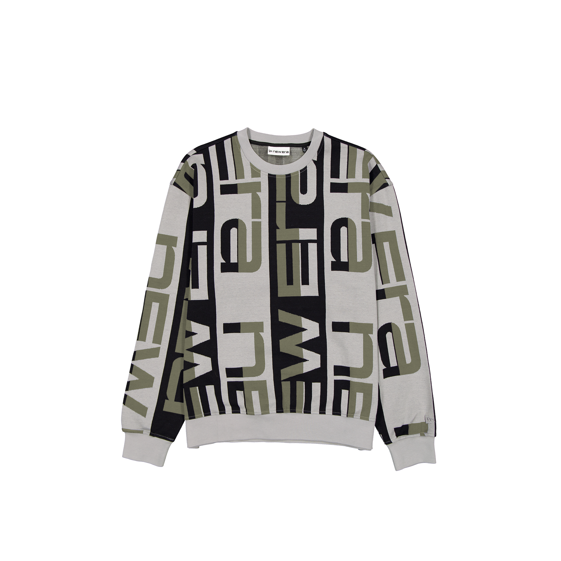 New Era Branded Pebble Double Knit Sweater