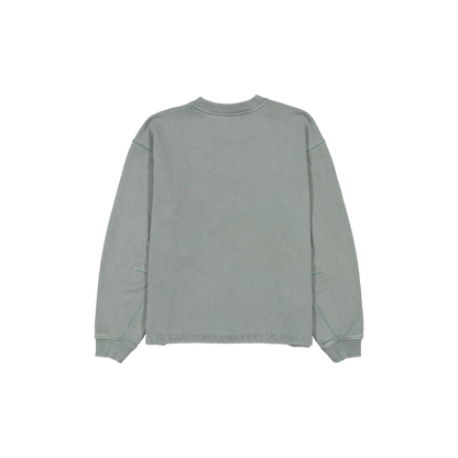 New Era Branded Alden Balsam Green Crewneck