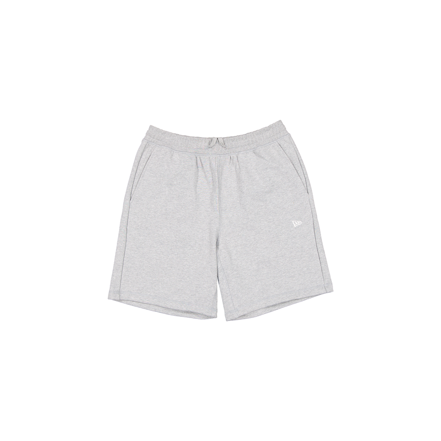 New Era Branded Heather Gray French Terry Shorts
