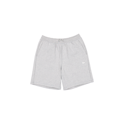 New Era Branded Heather Gray French Terry Shorts