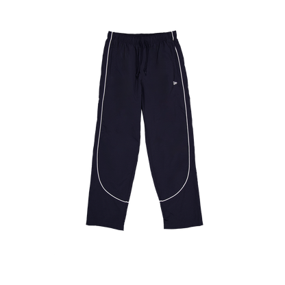New Era Branded Navy Nylon Tech Pants