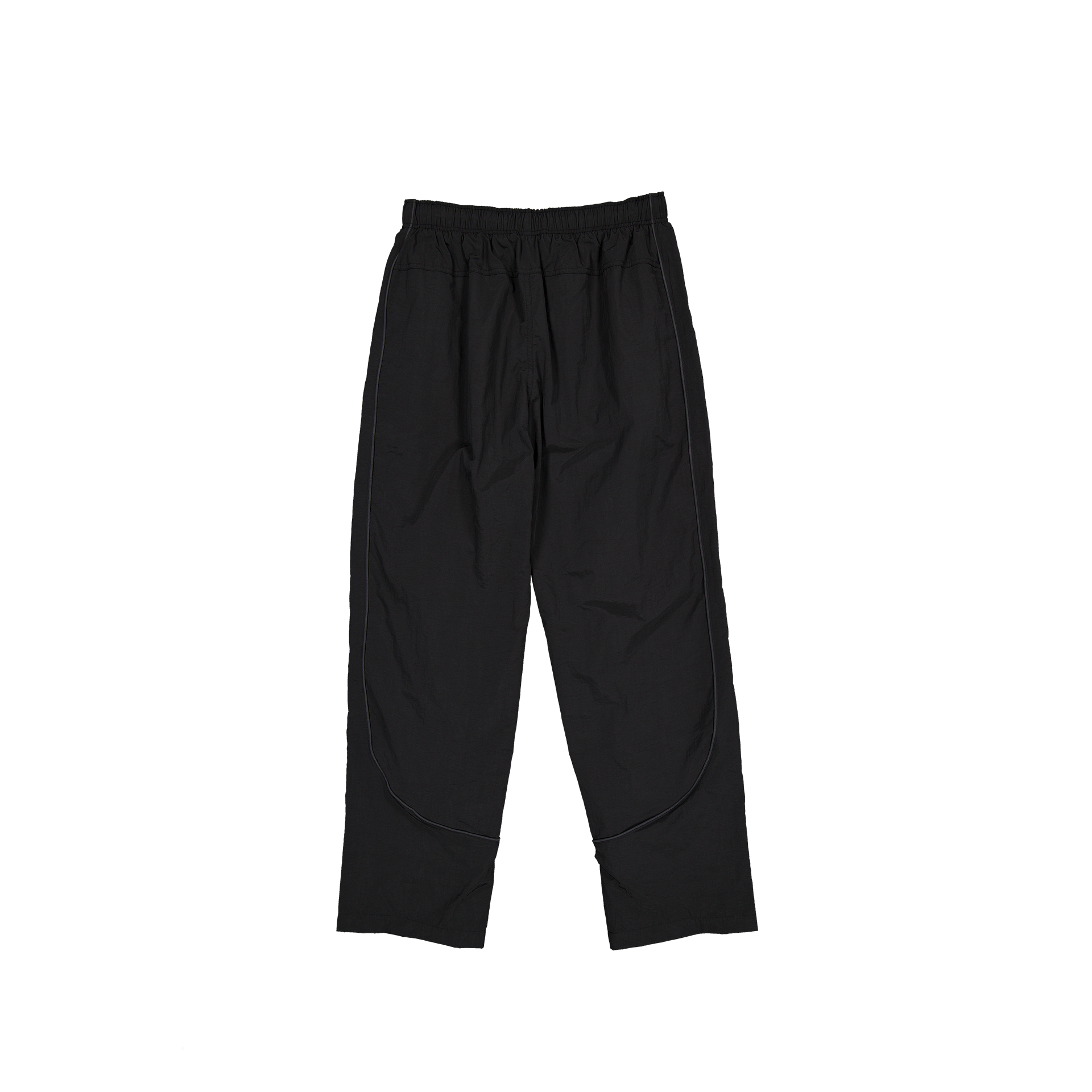 New Era Branded Black Nylon Tech Pants