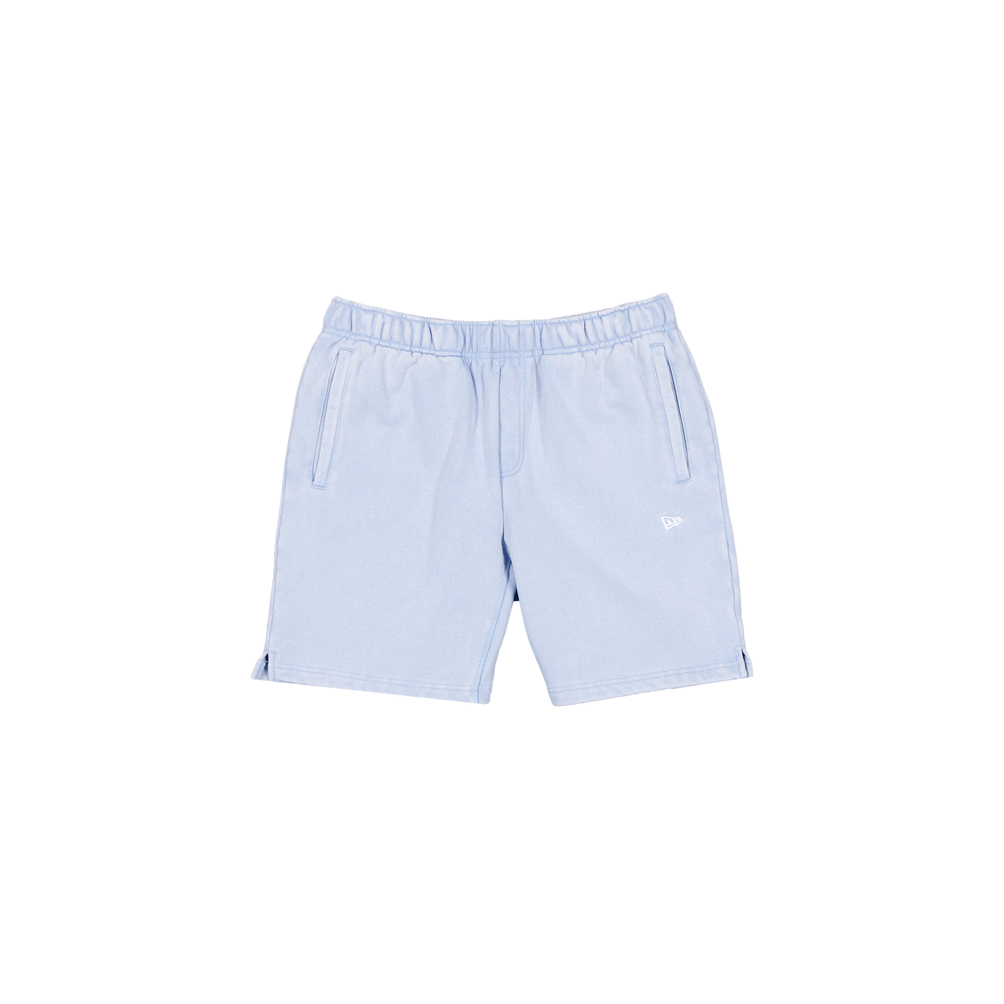 New Era Branded Alden Birdseye Blue Sweatshorts