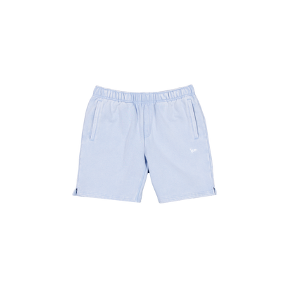 New Era Branded Alden Birdseye Blue Sweatshorts