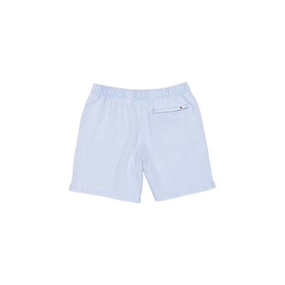 New Era Branded Alden Birdseye Blue Sweatshorts